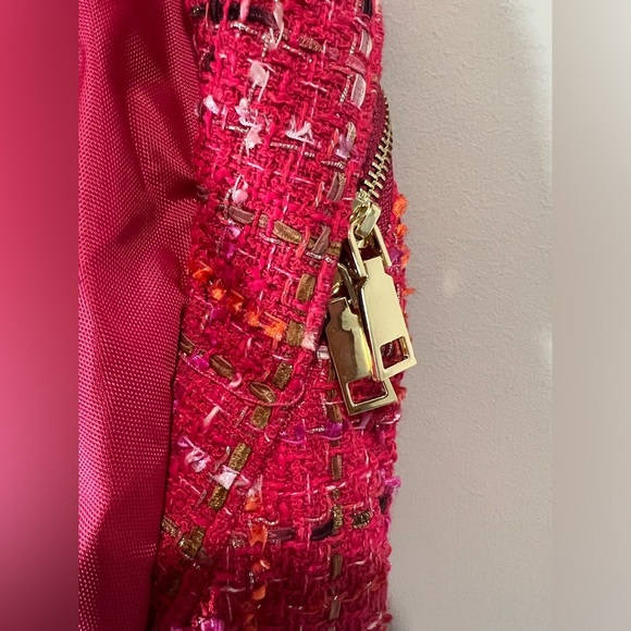 NWT Generation Love Eden Tweed Backpack - Hot Pink 💗 - Picture 9 of 14
